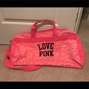 PINK Large Duffle Bag